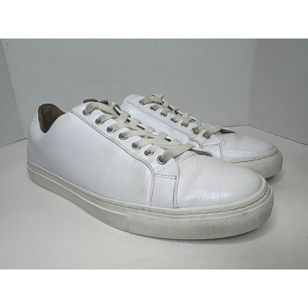 Thursday Boot Co Premier Low Top White Leather Sneakers Mens 10.5 Everyday